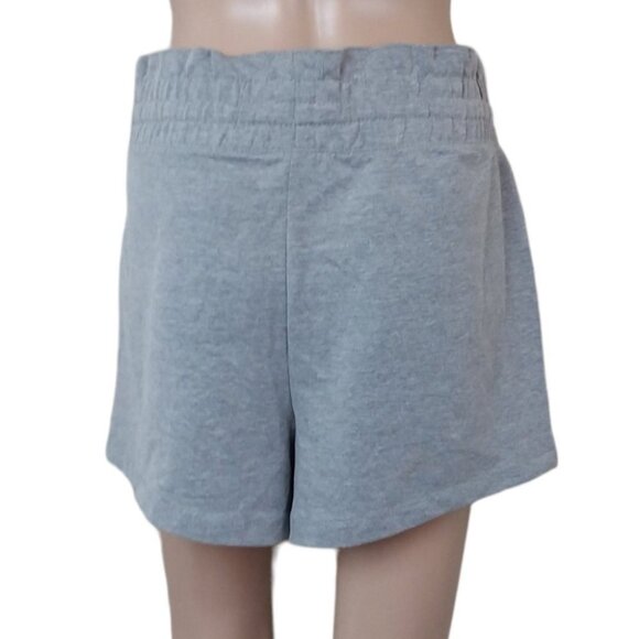 No Boundaries Paper Bag Waist French Terry Knit Short - Picture 3 of 6